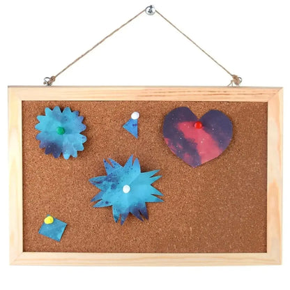 WoodFrame Cork Memo Wall Board