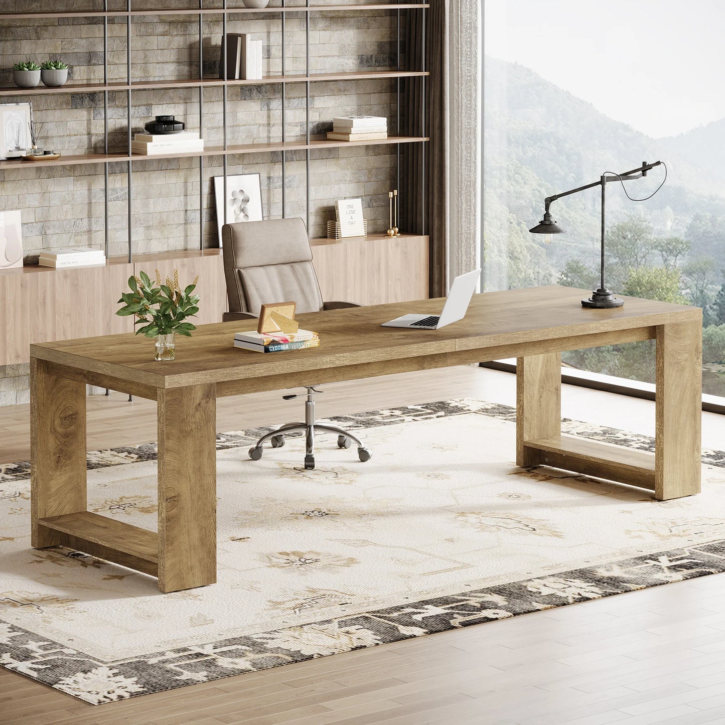 Somerset Dual-Workstation Desk
