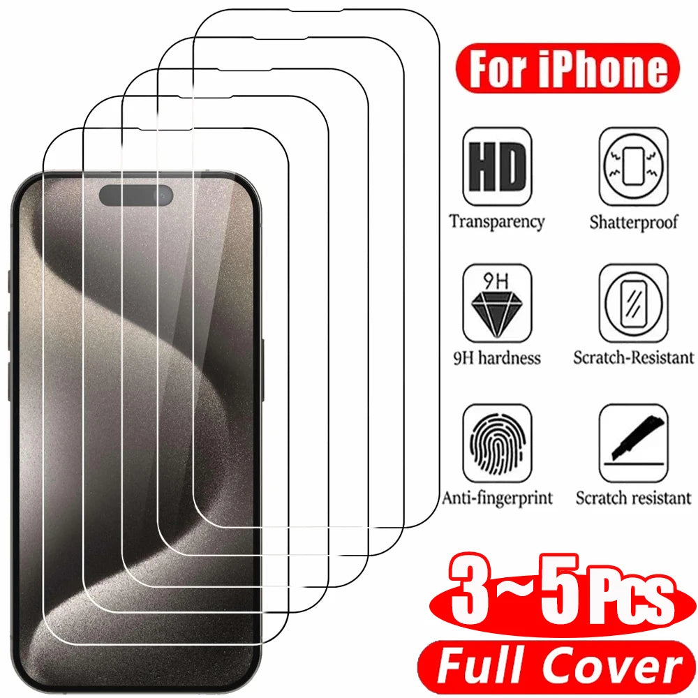 Clear Glass iPhone Screen Protector