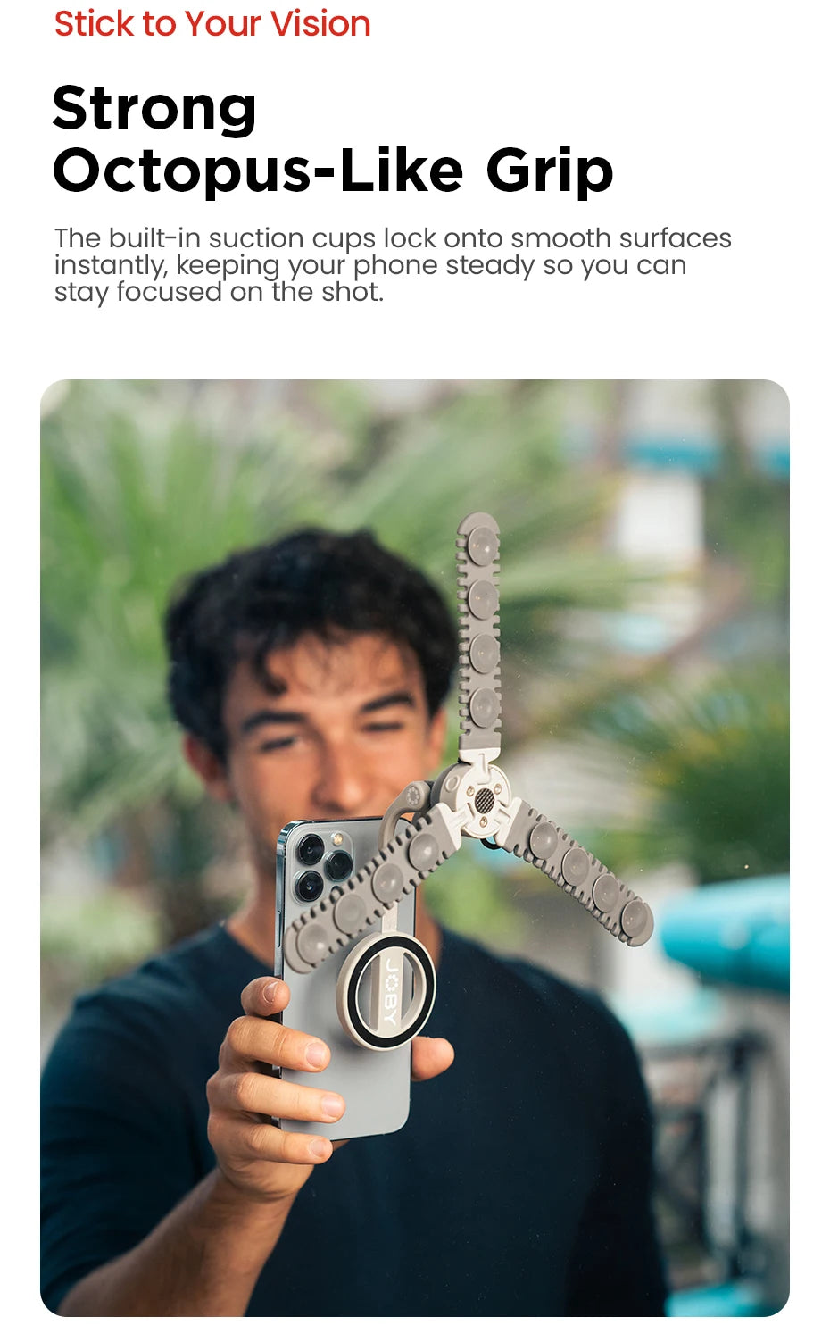 Magnetic Suction Tripod