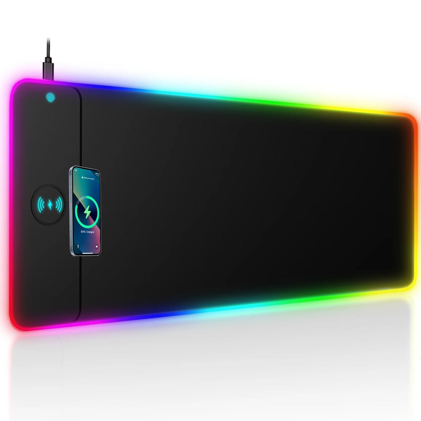 NeonCharge RGB Wireless Mouse Pad