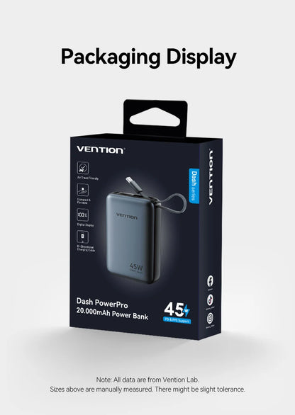 45W Fast Charging Power Bank