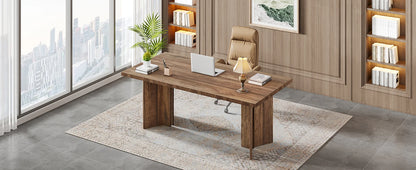 Vintage Farmhouse Executive Desk