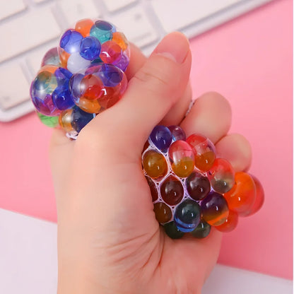 Rainbow Bead Pinch Ball Stress Reliever