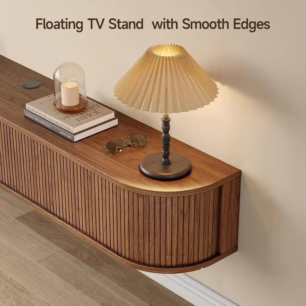 Floating LED TV Stand