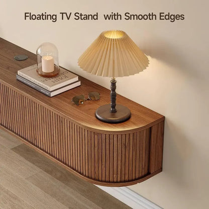 Floating LED TV Stand