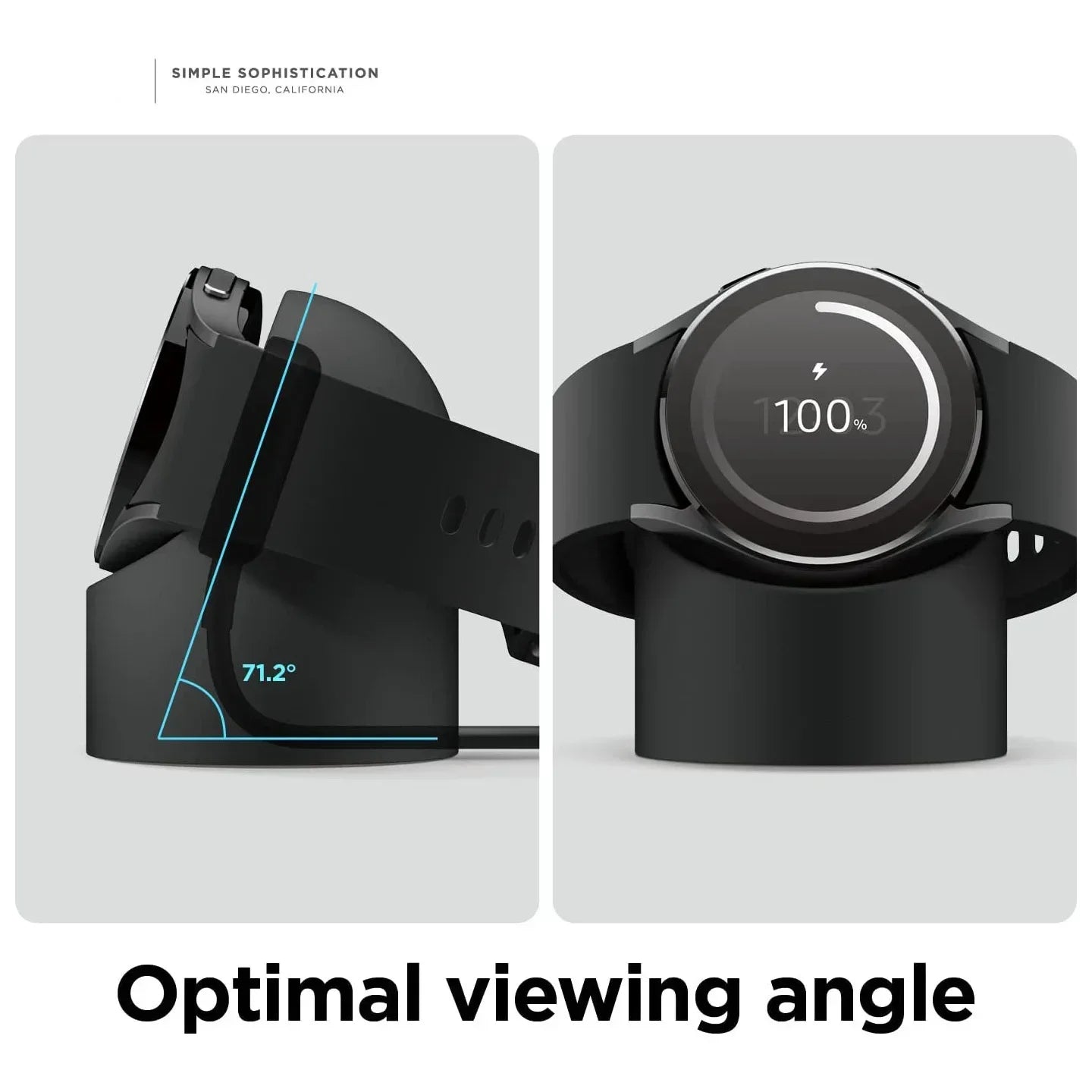 FlexDock Silicone Charging Stand for Samsung Galaxy Watch