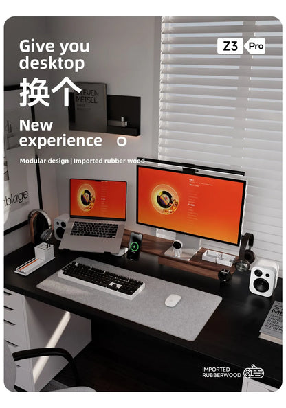 Z3 Pro Modular Solid Wood Monitor Riser
