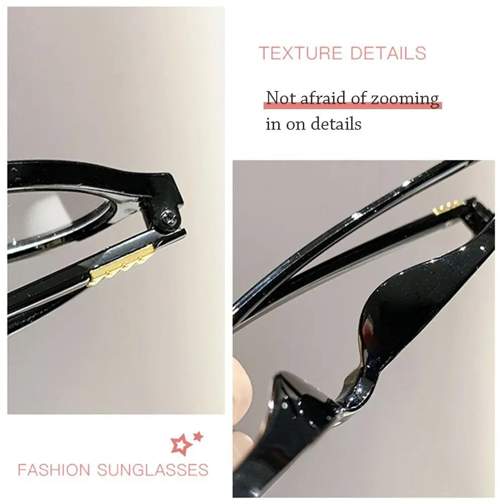 Y2K Oval Frame Sunglasses