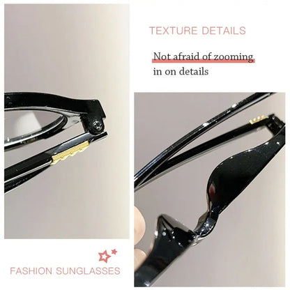 Y2K Oval Frame Sunglasses