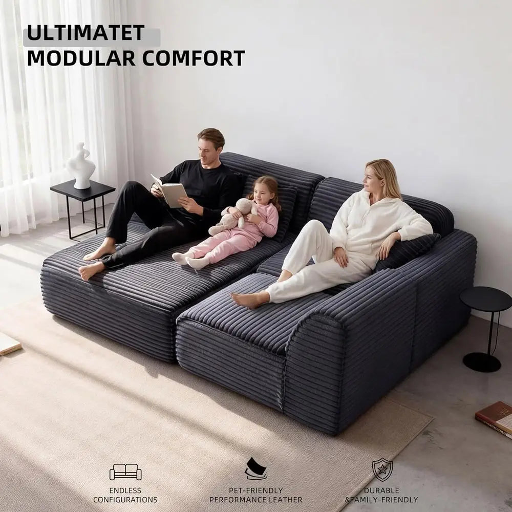 Corbin Washable Sectional Sofa