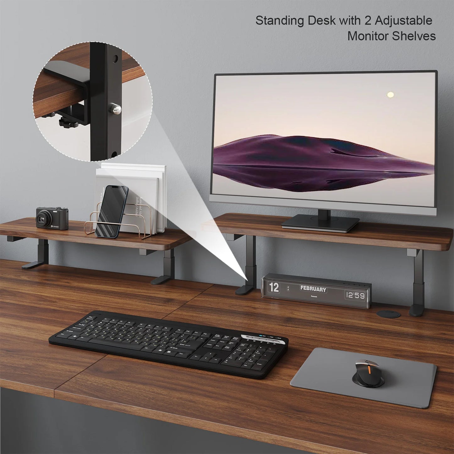 Ashworth Dual-Monitor Standing Desk