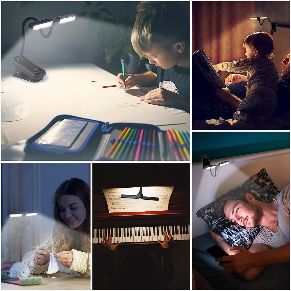 14-LED Clip-On Book Light