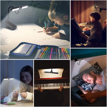 14-LED Clip-On Book Light
