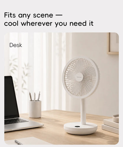 Smart Oscillating Desk Fan