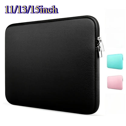 Padded Zipper Laptop Sleeve Case