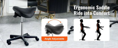 Adjustable Saddle Stool