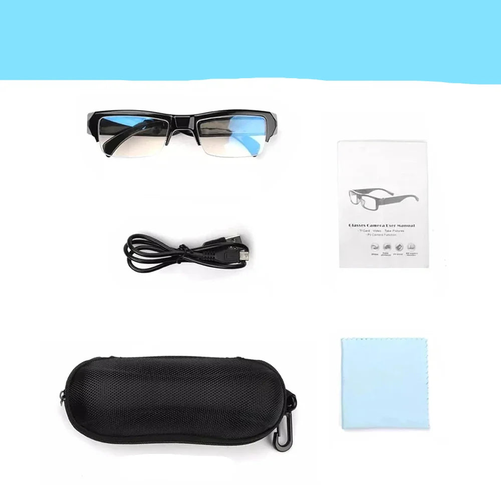 HD Camera Smart Glasses, Hands-Free