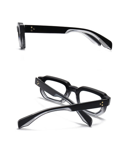 Black Square Anti Blue Light Glasses