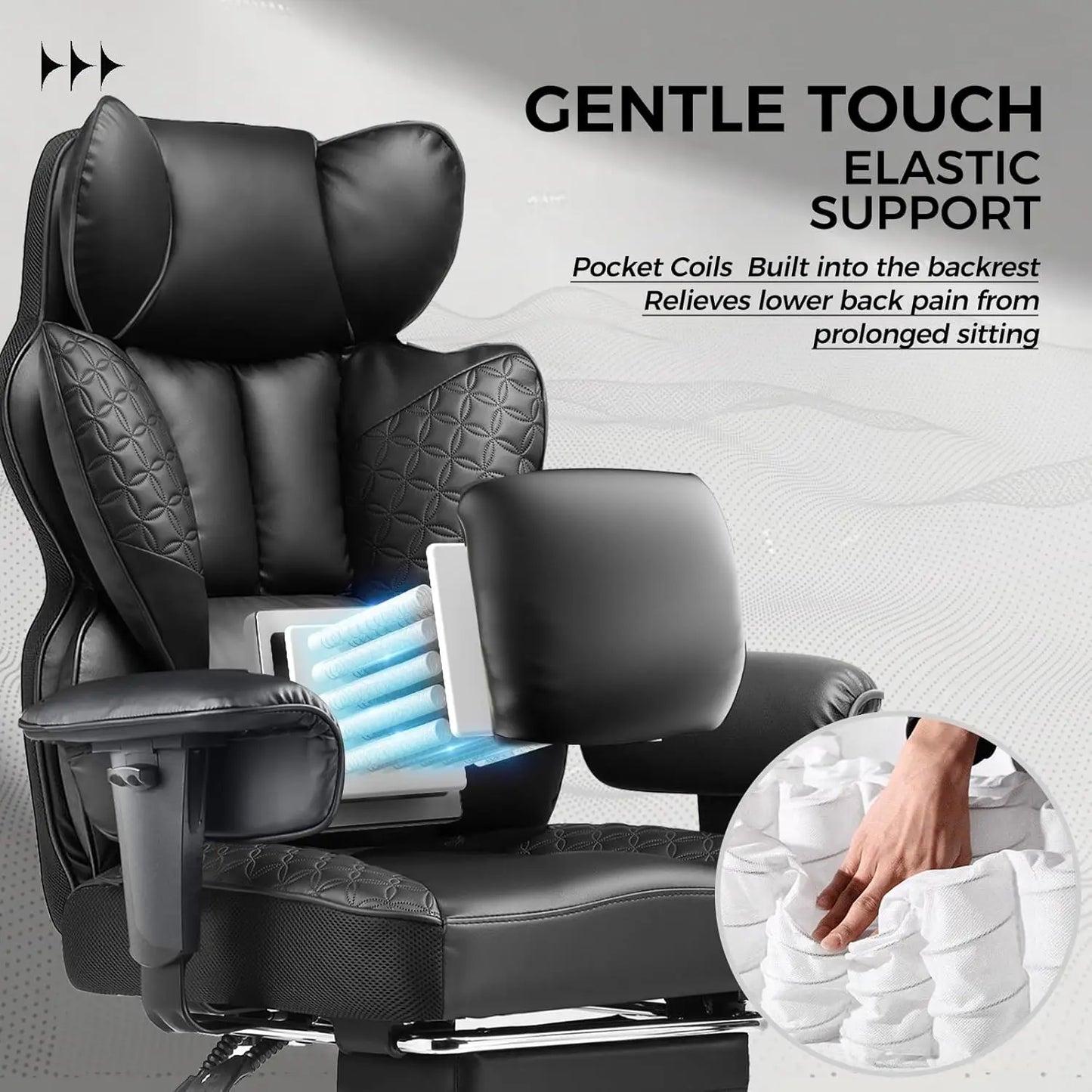 Wide Seat Gaming Chair