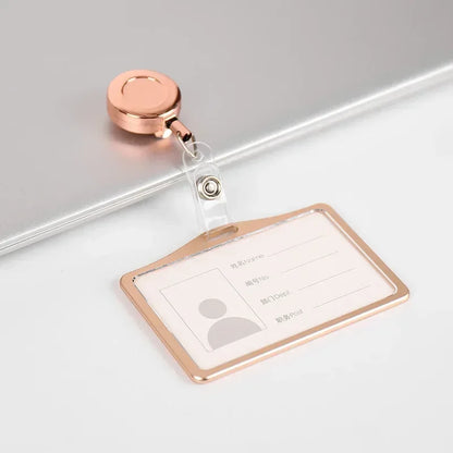 BadgeCard Aluminum Card Holder Reel