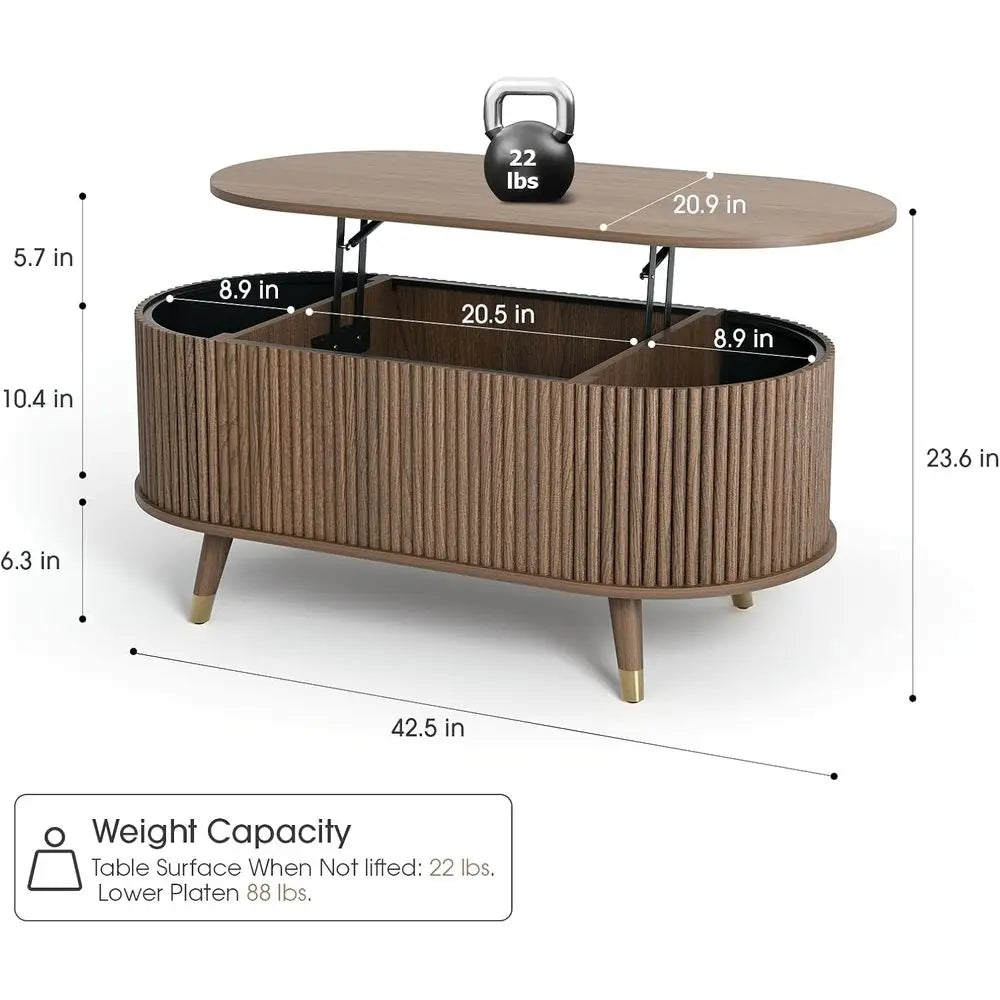 Ashgrove Oval Coffee Table