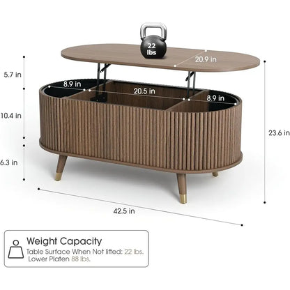 Ashgrove Oval Coffee Table