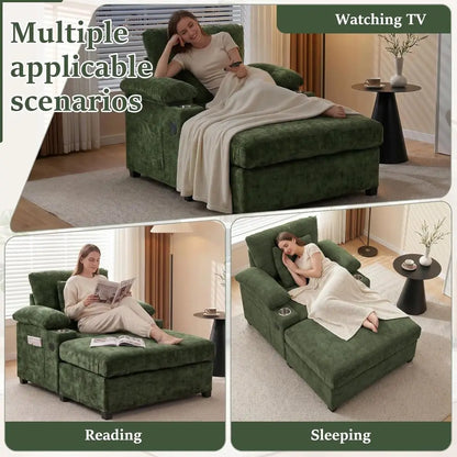 Thornbury Extra Large Chaise Sleeper