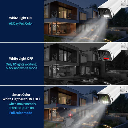 4K PoE Bullet Camera, Color Night Vision