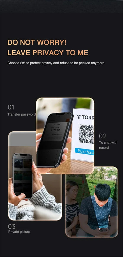 Full Cover Privacy Screen Protector iPhone