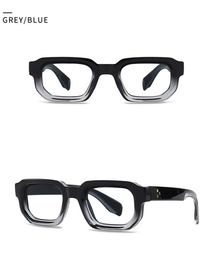 Black Square Anti Blue Light Glasses