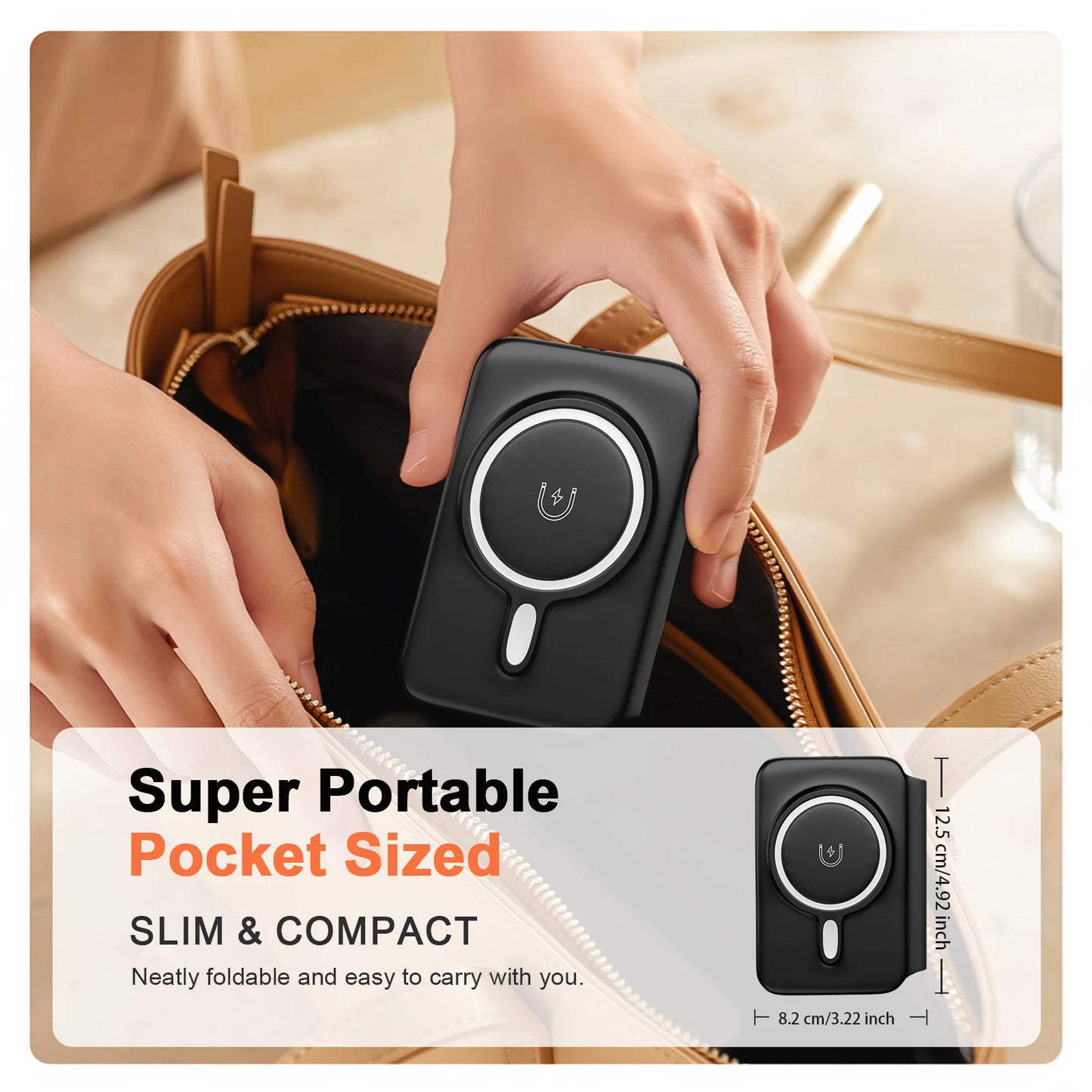 Foldable 3-in-1 Magnetic Charging Dock