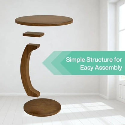 Marlowick C-Shaped Side Table
