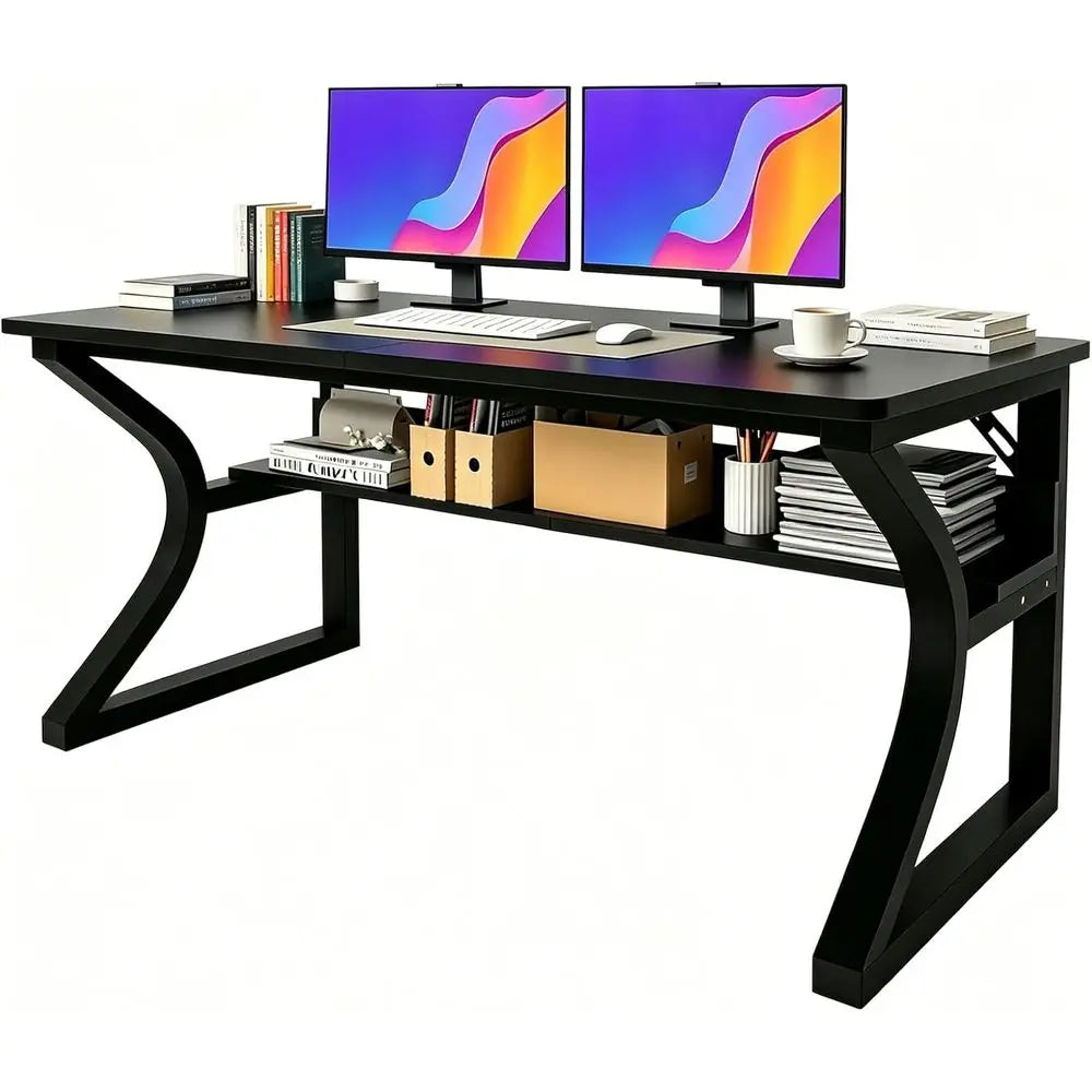 Deep-Top Computer Desk