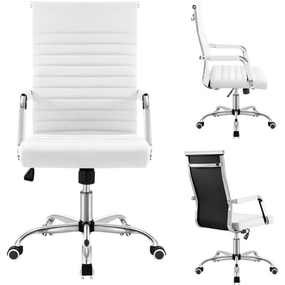 Modern White Office Chair