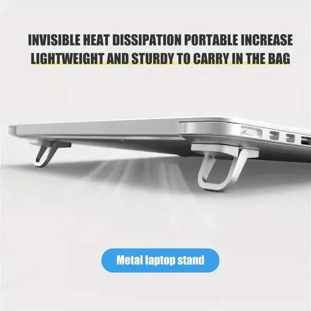 Portable Laptop Cooling & Elevation Feet