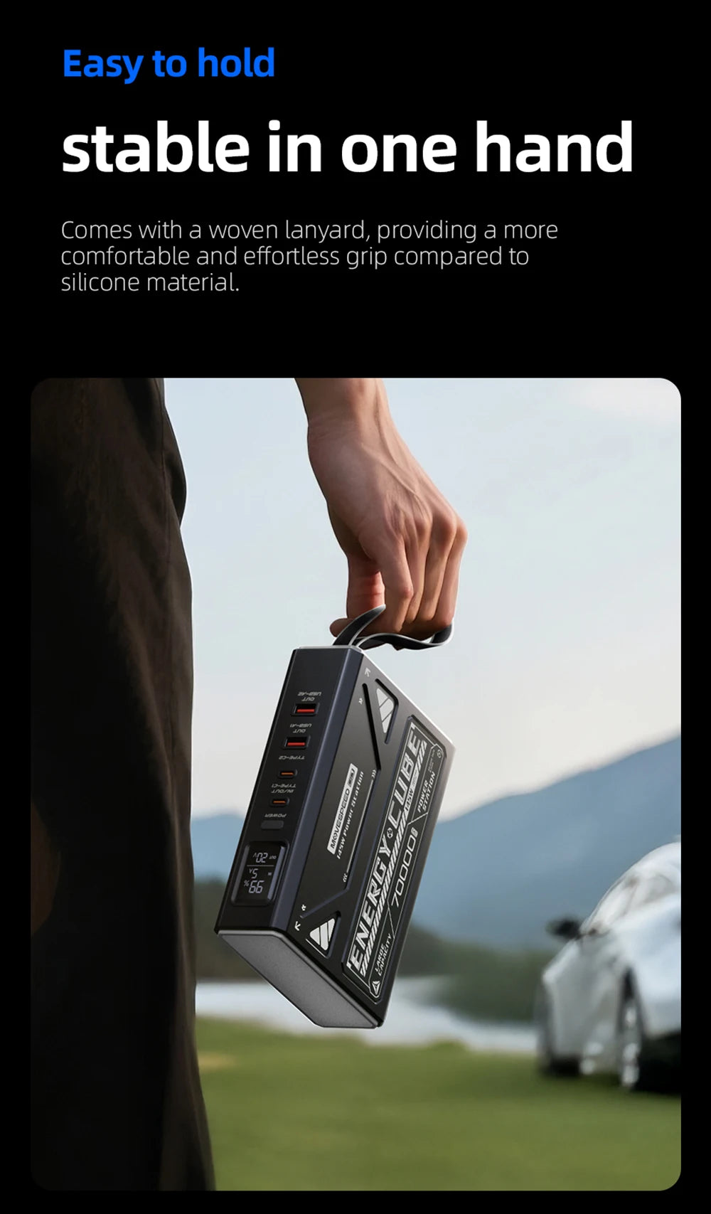 MOVESPEED Z70 Pro 140W Laptop Bank