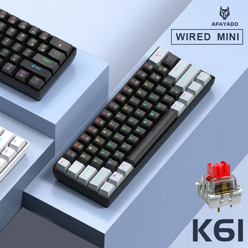 60% Mechanical Mini Keyboard with RGB