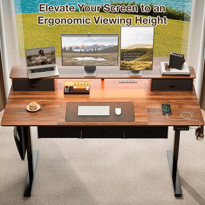 5-Layer RGB Standing Desk