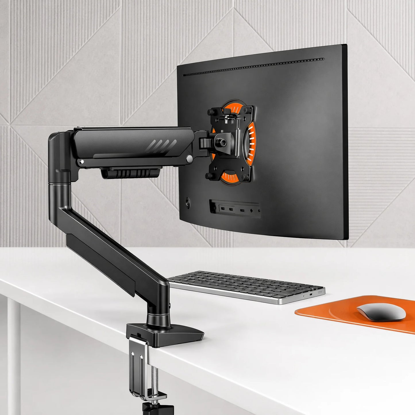 Kyspho Tool-Free Monitor Arm