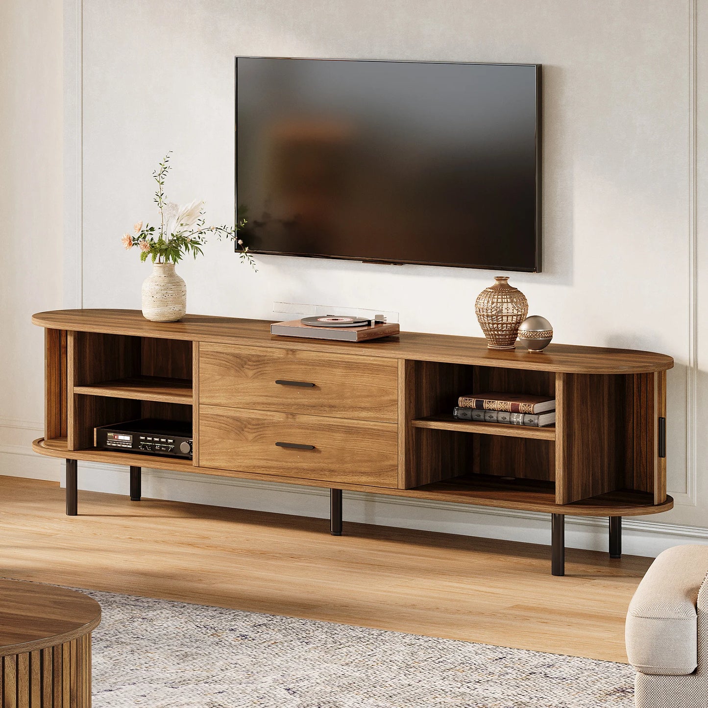 Fenmore Fluted TV Console