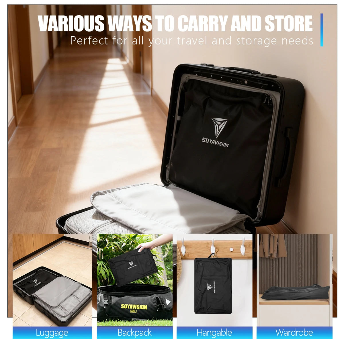 VacuPack Travel Compression Bags
