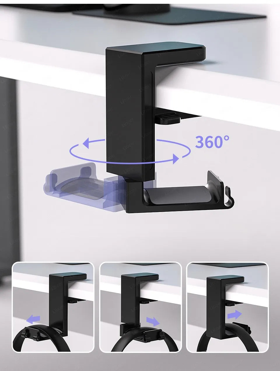 2-in-1 Controller Headphone Stand