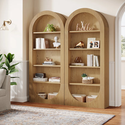 Aldermoor Arched Tall Bookshelf