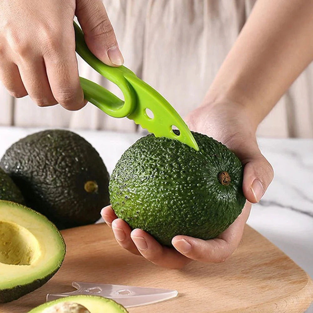 3-in-1 Avocado Slicer & Pulp Separator