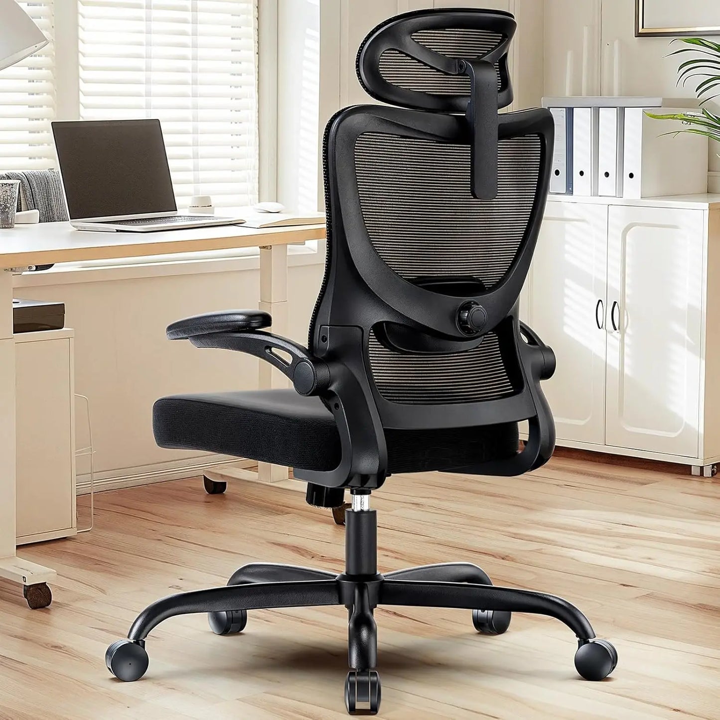 High-Back Rolling Office Chair