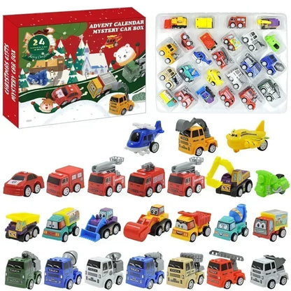 Vehicle Advent Calendar Gift Box