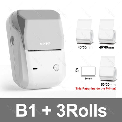 NiiBand B1 Bluetooth Label Printer