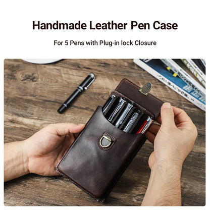 Handmade Cowhide Pen Case