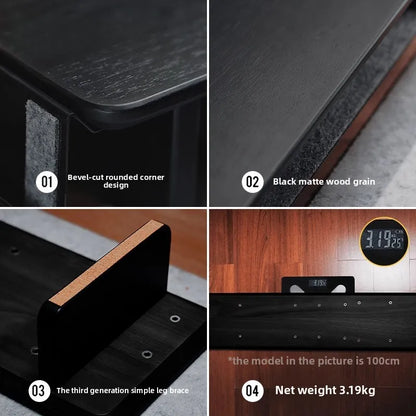 Modular Black Walnut Monitor Riser